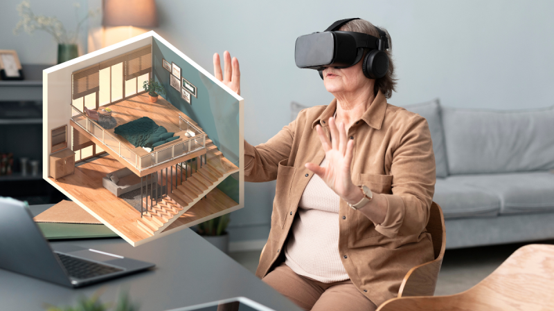Revolucionando el sector inmobiliario: transformaciones virtuales para imaginar la casa de sus sueños.