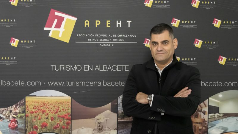 David Giménez. Presidente de la Asociación Provincial de Empresarios de Hostelería y Turismo de Albacete y Presidente Regional de Hostelería.